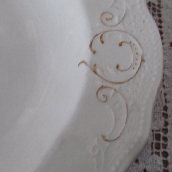 Lg Holiday Serving Platter Alfred Meakin Kenmare Pattern Replacement China - Picture 4 of 8